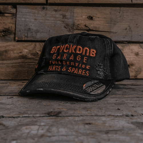 Black Parts & Spares Vintage Cap