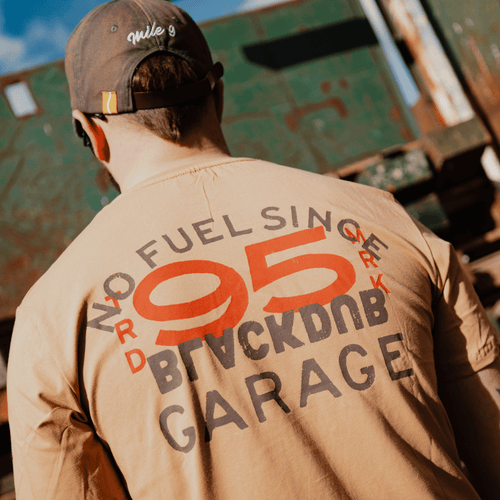 No Fuel Since '95 Tee - Brown
