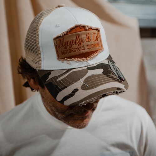 Camo Diamond Trucker Hat