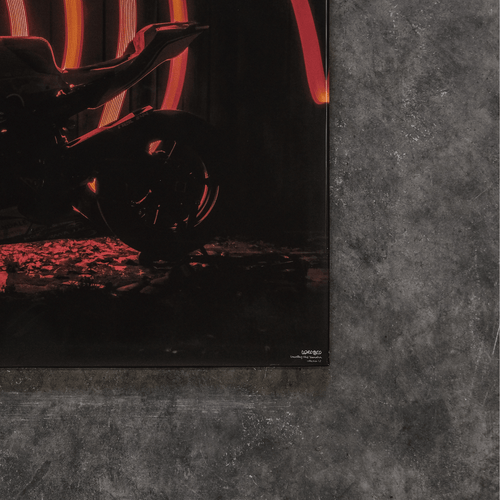 'Unveiling the Yamaha' Wall Art - Canvas 1.0