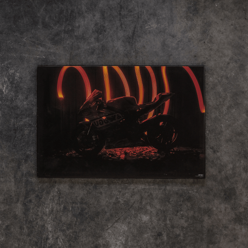 'Unveiling the Yamaha' Wall Art - Canvas 1.0