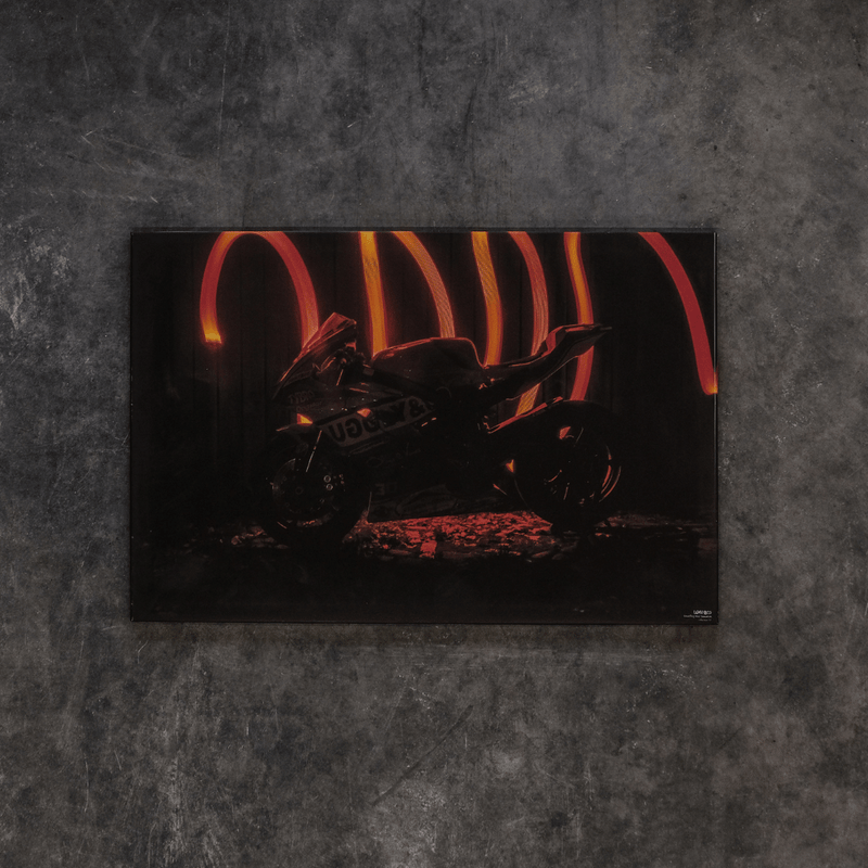'Unveiling the Yamaha' Wall Art - Canvas 1.0