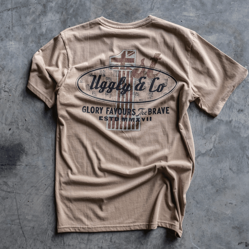No.1 Brown Tee