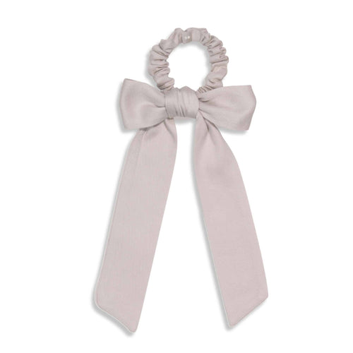 Multi-Use Satin Bow Scrunchie – Organic Cotton 3-in-1
