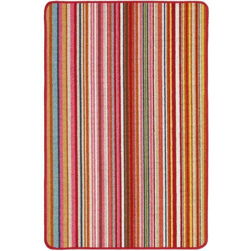Candy Washable Runner Rug Stripe Design