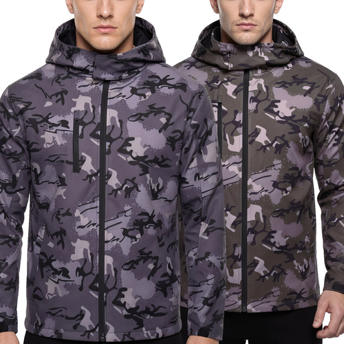 Result Camo TX Performance Hooded Softshell Jacket