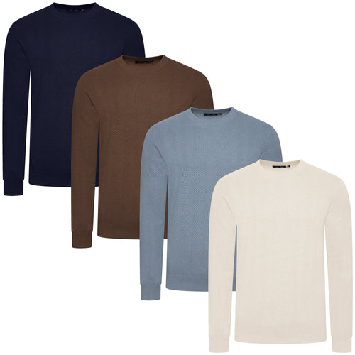 F&F Chevron Knit Pullover Jumper