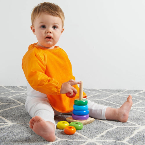 Mum 2 Mum Sleeved Wonder Bib - Two Sizes - 15 Colours