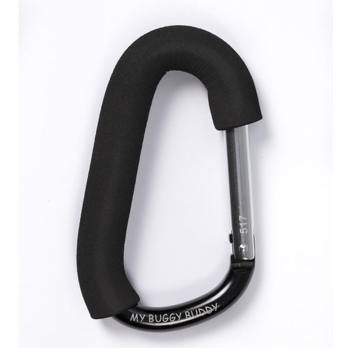 My Buggy Buddy Pushchair Clip For Bags - Black, Pink or Blue