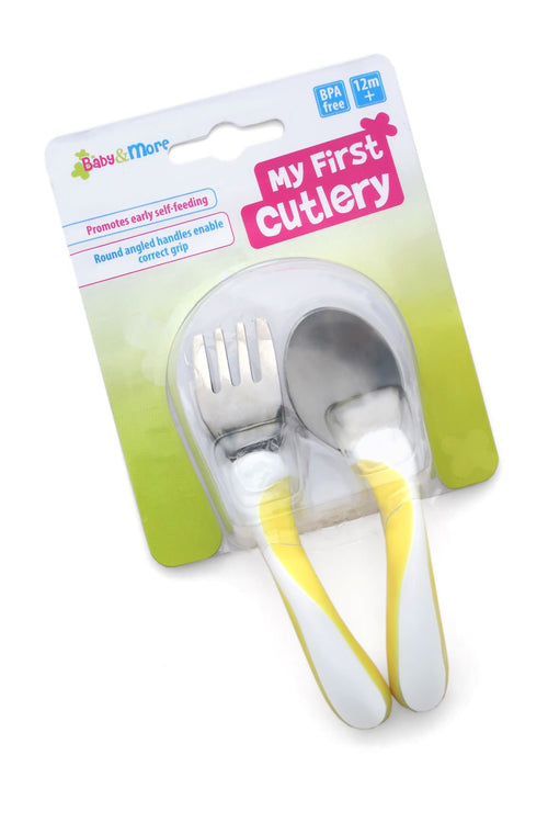 My First Cutlery Set - Fork & Spoon