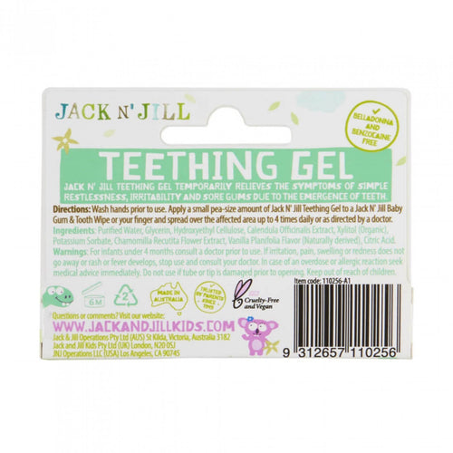 Natural Jack N' Jill Teething Gel