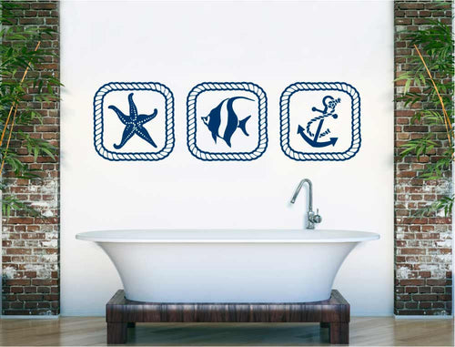Nautical Seaside Wall Stickers