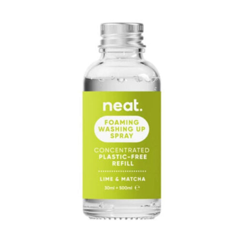 Neat Foaming Washing Up Spray Refill Lime & Matcha Concentrate