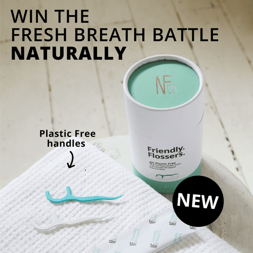 Biodegradable Dental Floss Picks | 45 Pack