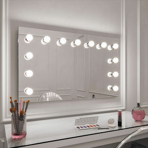 PRE ORDER FOR THE END OF AUGUST - Nicole Hollywood Mirror Wall Mounted 100x60cm
