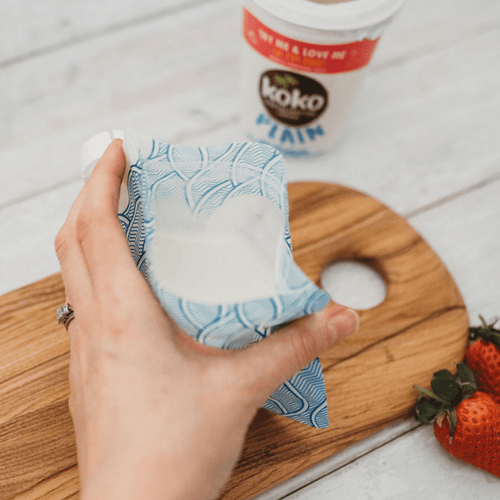 Nom Nom Kids Reusable Yogurt and Smoothie Pouches 4 Pack 250ml