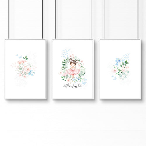 Nursery Paintings | Set of 3 wall art prints