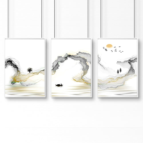 Wall Decorations For Office | set of 3 wall art prints