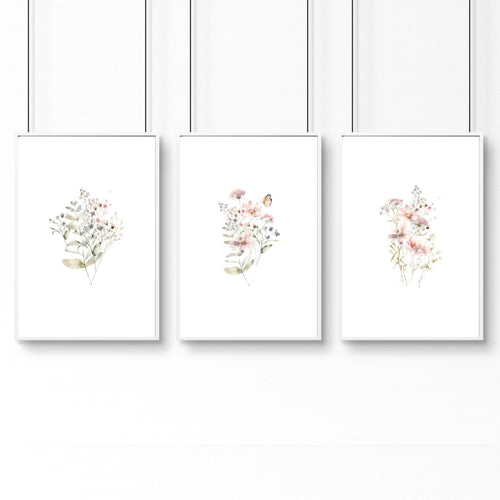 Office Wall Ideas | Set of 3 wall art prints