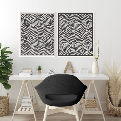 Office Wall Prints | Set of 2 wall art prints