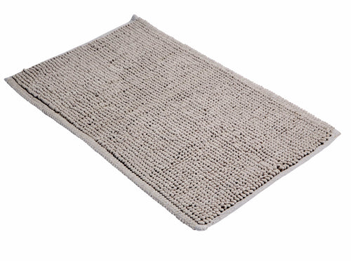 OLIVIA ROCCO Pebbles Micro Bobble Bath Mat Pure Indian Cotton Hand Woven Eco Friendly