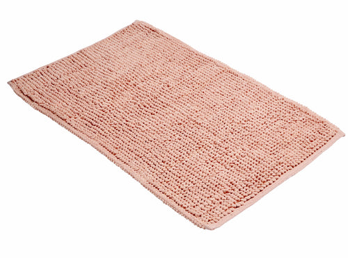 OLIVIA ROCCO Pebbles Micro Bobble Bath Mat Pure Indian Cotton Hand Woven Eco Friendly