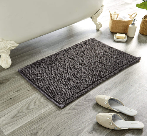 OLIVIA ROCCO Pebbles Micro Bobble Bath Mat Pure Indian Cotton Hand Woven Eco Friendly