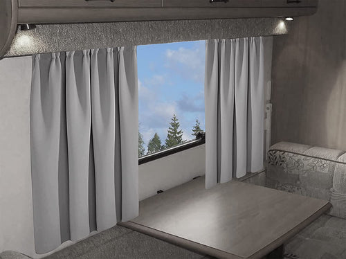 OLIVIA ROCCO Caravan Blackout Curtains 11 Colours Thermal Pencil Pleat Panels Eyelet