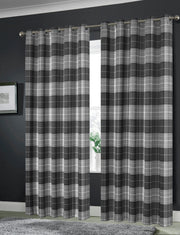 OLIVIA ROCCO Blackout Thermal Curtains Check Marble Design Light Blocking Panels Multiple