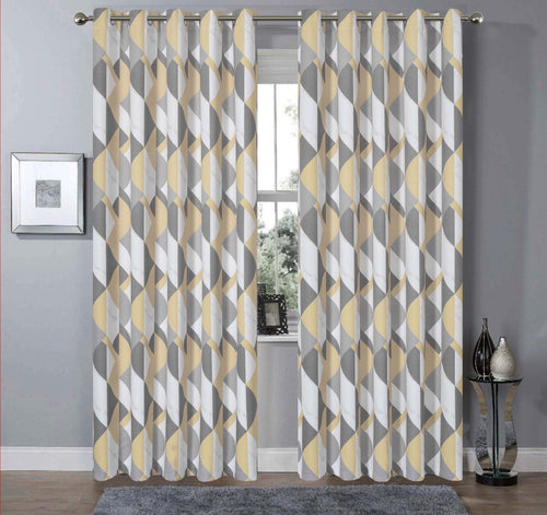 OLIVIA ROCCO Blackout Thermal Curtains Check Marble Design Light Blocking Panels Multiple