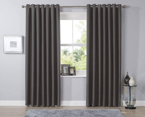 OLIVIA ROCCO Thermal Blackout Curtains For Room Darkening Panels 12 Colours Multiple Sizes