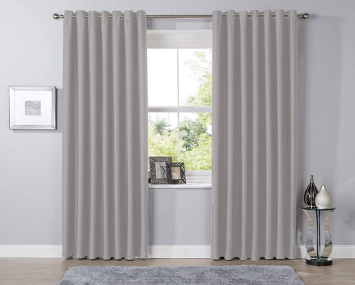 OLIVIA ROCCO Thermal Blackout Curtains For Room Darkening Panels 12 Colours Multiple Sizes