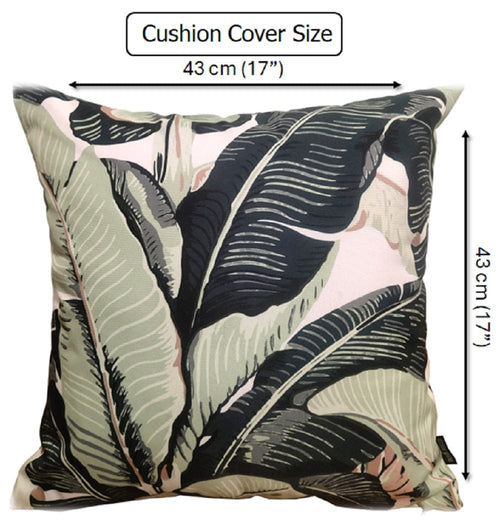 OLIVIA ROCCO Banza Waterproof Cushion Covers 43 x 43 cm Reversible Breathable Decorative
