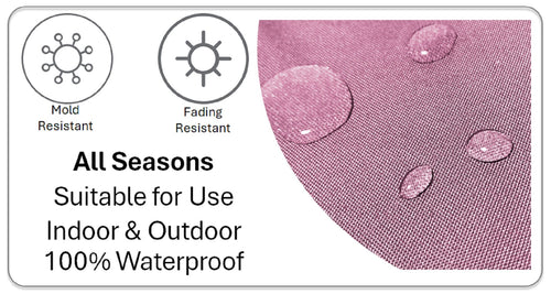 OLIVIA ROCCO Vibrant Meze Outdoor Waterproof Cushion Covers 43 x 43 cm Garden Patio