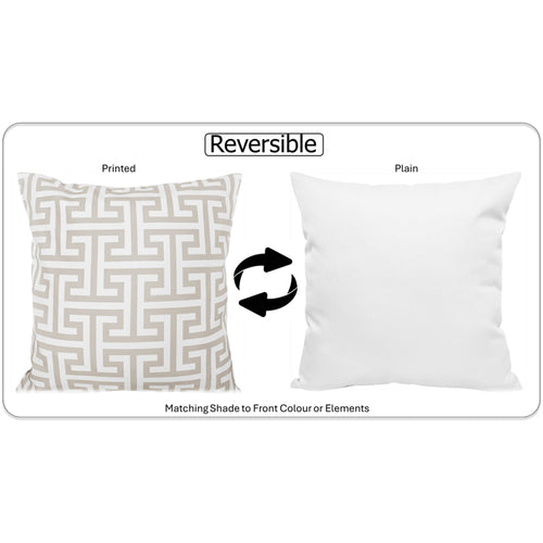 OLIVIA ROCCO Cushion Covers 43x43 cm Waterproof Breathable Outdoor Indoor Use Milano