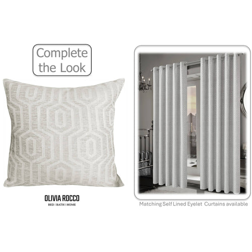 OLIVIA ROCCO Paris Cushion Covers 2 Pack Modern Natural Decorative Square Scatter