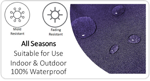 OLIVIA ROCCO Outdoor Scatter Cushion Covers Nairobi Purple 43 X 43 cm Waterproof Weather