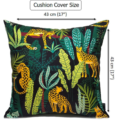 OLIVIA ROCCO Outdoor Cushion Covers 43x43 cm Waterproof And Weather Resistant For Patio