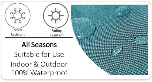 OLIVIA ROCCO Water Resistant 17 X 17 Inches Patio Garden Cushion Covers Seaside Coastal