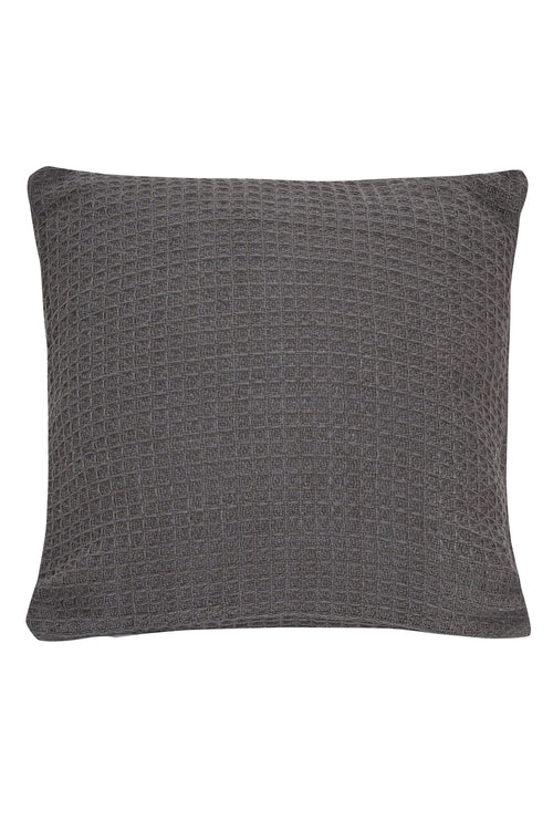 OLIVIA ROCCO Lisbon Pure Indian Cotton Handwoven Honeycomb Cushion Covers 17x17 and 24x24
