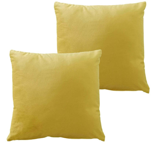 OLIVIA ROCCO Pack Of 2 Ultra-Soft Matte Velvet Cushion Covers 17x17 Inch Charcoal Silver Bedroom Refresh Sofa Accent