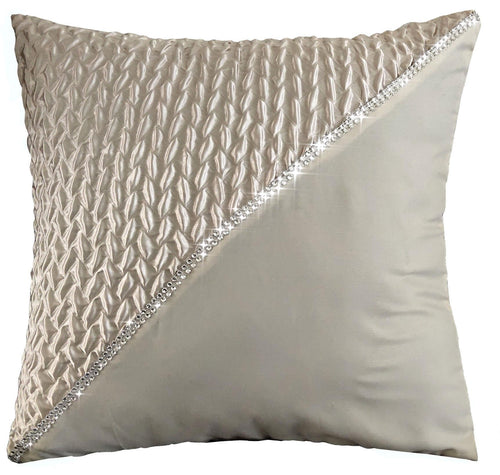 OLIVIA ROCCO Zenia Duvet Cover Set With Quilted Trim And Diamante Detailing For Luxurious