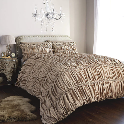 OLIVIA ROCCO Duvet Set Ruched Ruffles Cotton Rich Luxury OEKO TEX Certified Multiple