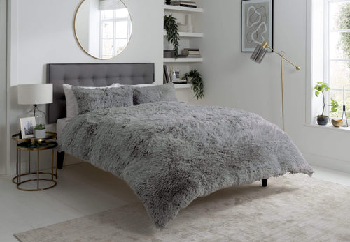 OLIVIA ROCCO Snuggle And Cuddle Faux Fur Duvet Set Extra-Soft Long Pile Winter Warmth