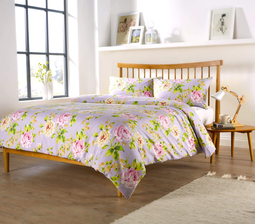 OLIVIA ROCCO Fleur Duvet Set Cotton Rich Breathable Bedding With Elegant Design Available