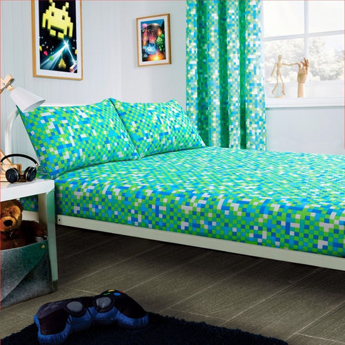 OLIVIA ROCCO Gamer Kids Duvet Cover Set Durable 100% Microfibre s Boys And Girls Vibrant