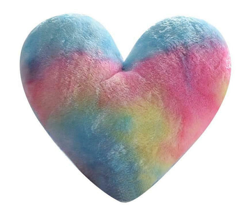 OLIVIA ROCCO Tie Dye Rainbow Teddy Fleece Duvet Set for Kids Reversible Bedding for a Hotel-Style Bedroom Refresh