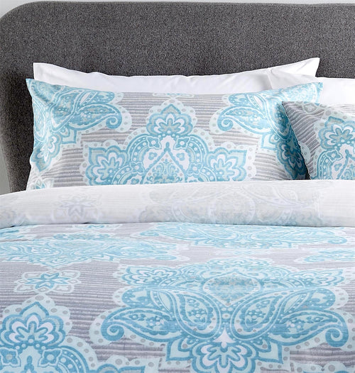 OLIVIA ROCCO Empire Duvet Set Reversible Luxurious Premium Cotton Rich Hotel-Quality Super Soft Finish