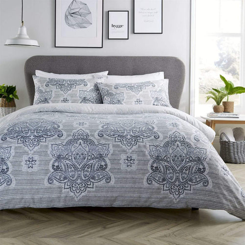 OLIVIA ROCCO Empire Duvet Set Reversible Luxurious Premium Cotton Rich Hotel-Quality Super Soft Finish