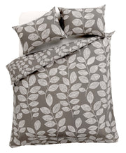 OLIVIA ROCCO Leaves Design Cotton Rich Duvet Cover Set Nature Inspired Soft s All Bed